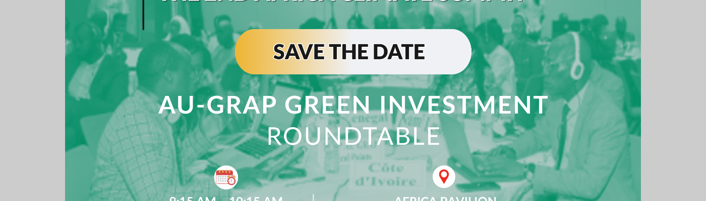 The 2nd Africa Climate Summit, AU-GRAP Green Investment Roundtable